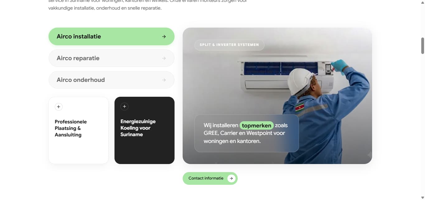 AircoServiceSuriname screenshot 2