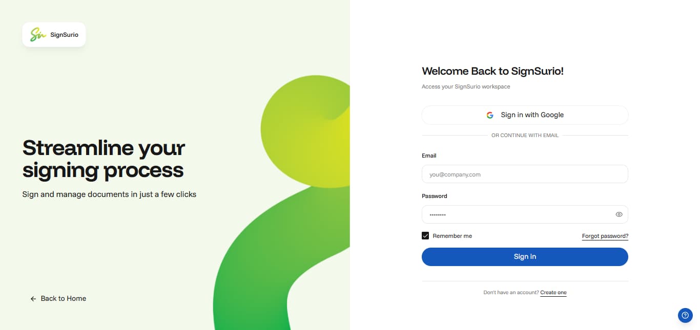 SignSurio screenshot 2