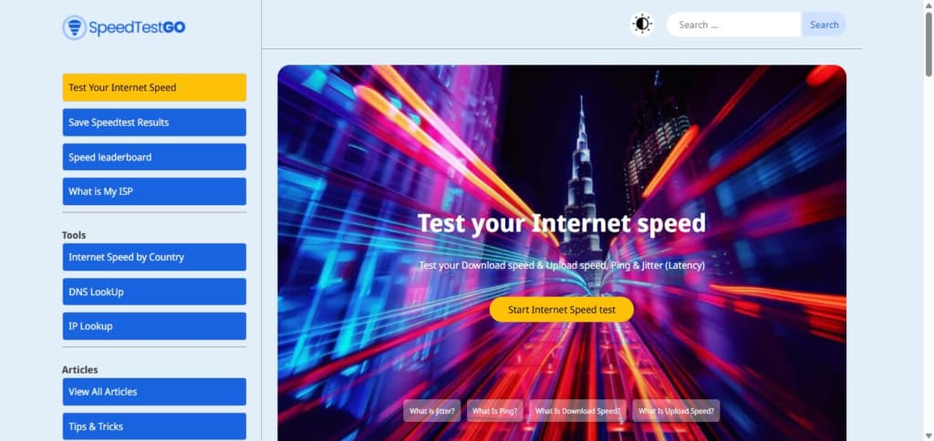 SpeedtestGo