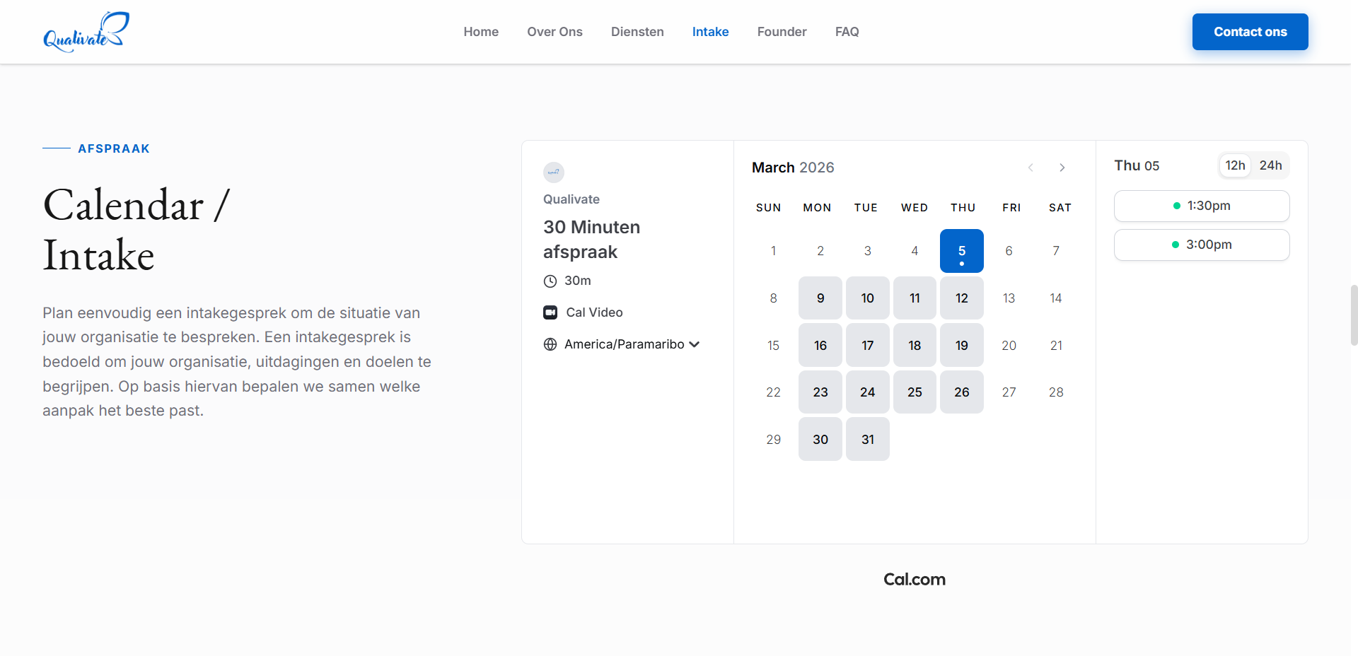 Qualivate Consulting screenshot 3