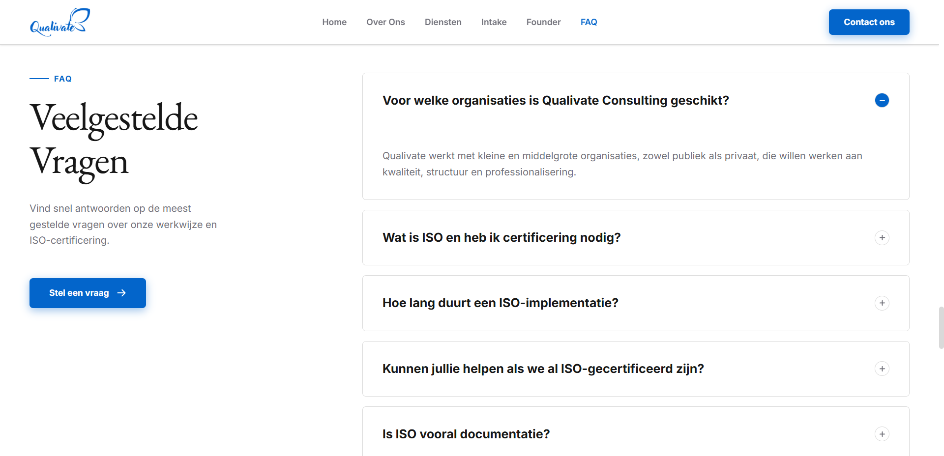 Qualivate Consulting screenshot 4