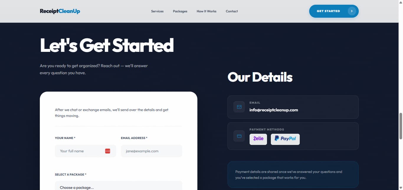 ReceiptCleanUp screenshot 3
