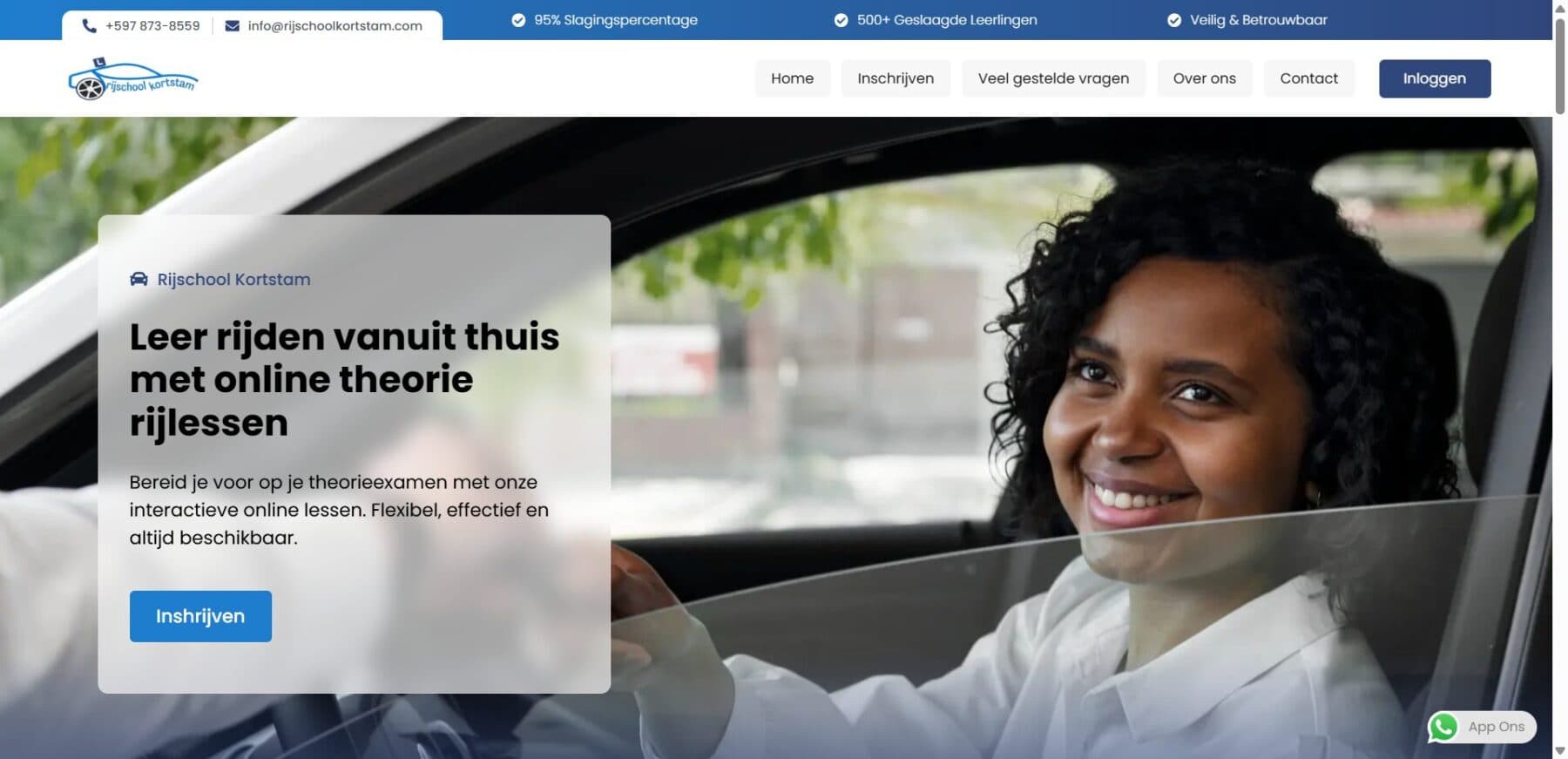 Rijschool Kortstam screenshot 1