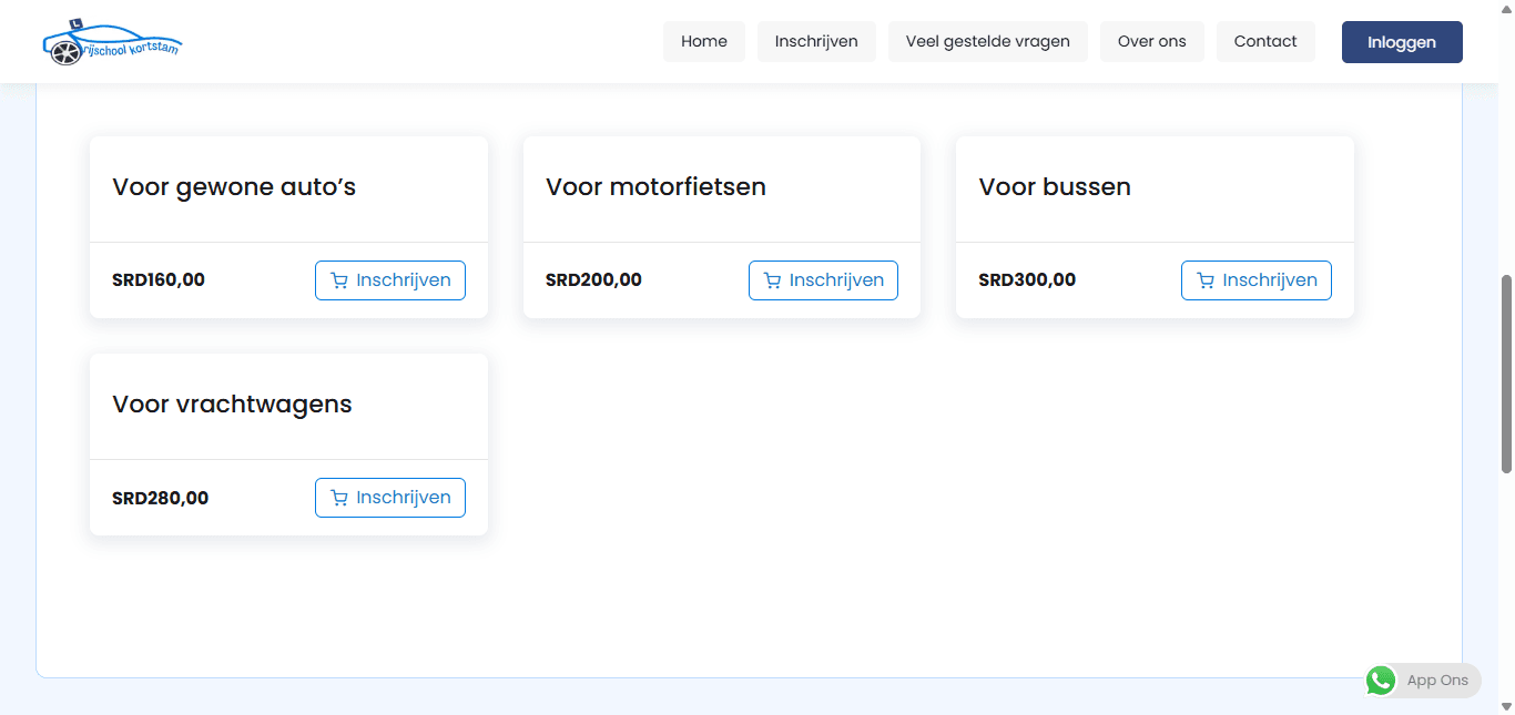 Rijschool Kortstam screenshot 3